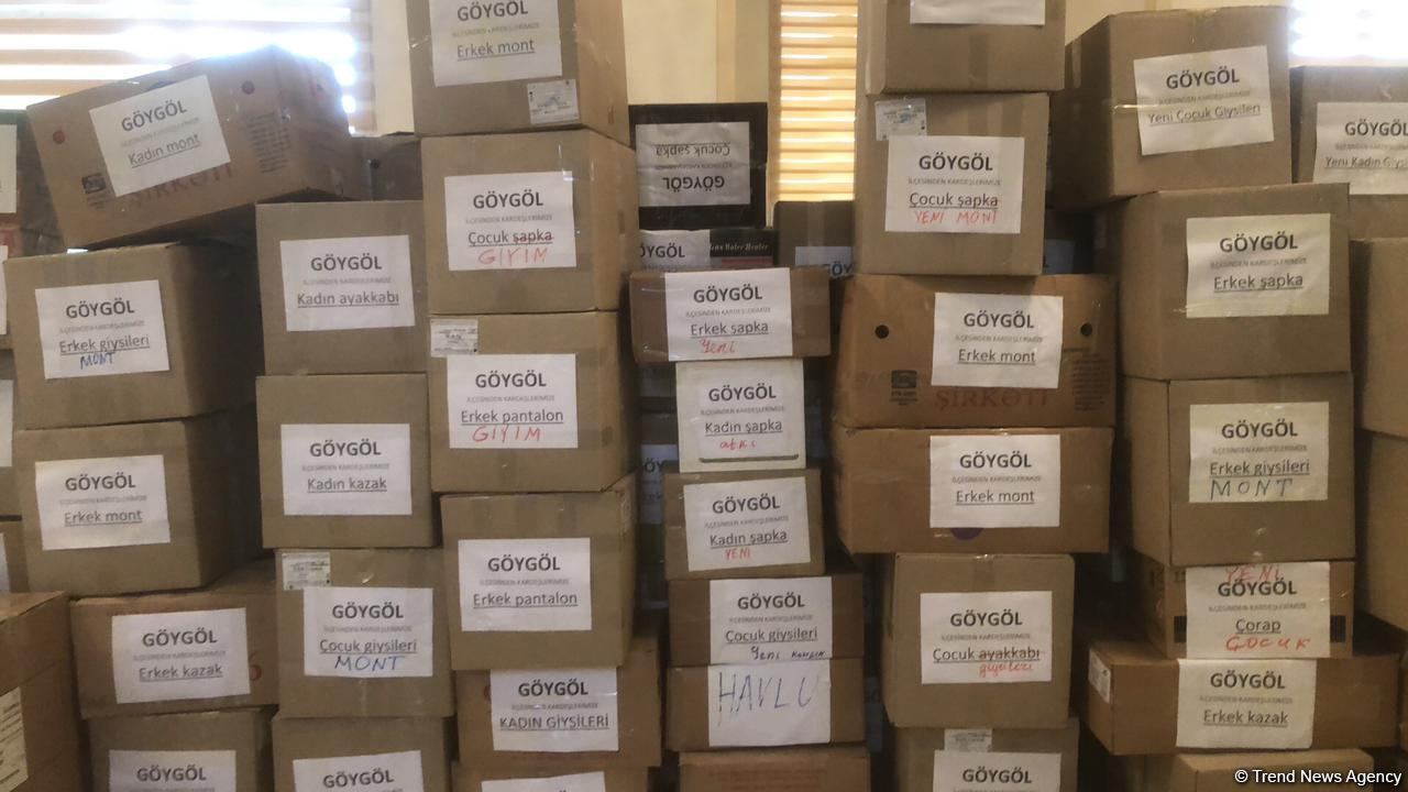 Azerbaijan's Goygol district sends humanitarian aid to quake-hit Turkish citizens (PHOTO)