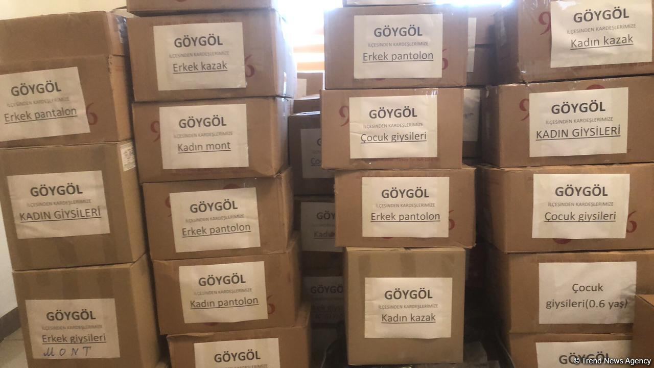 Azerbaijan's Goygol district sends humanitarian aid to quake-hit Turkish citizens (PHOTO)