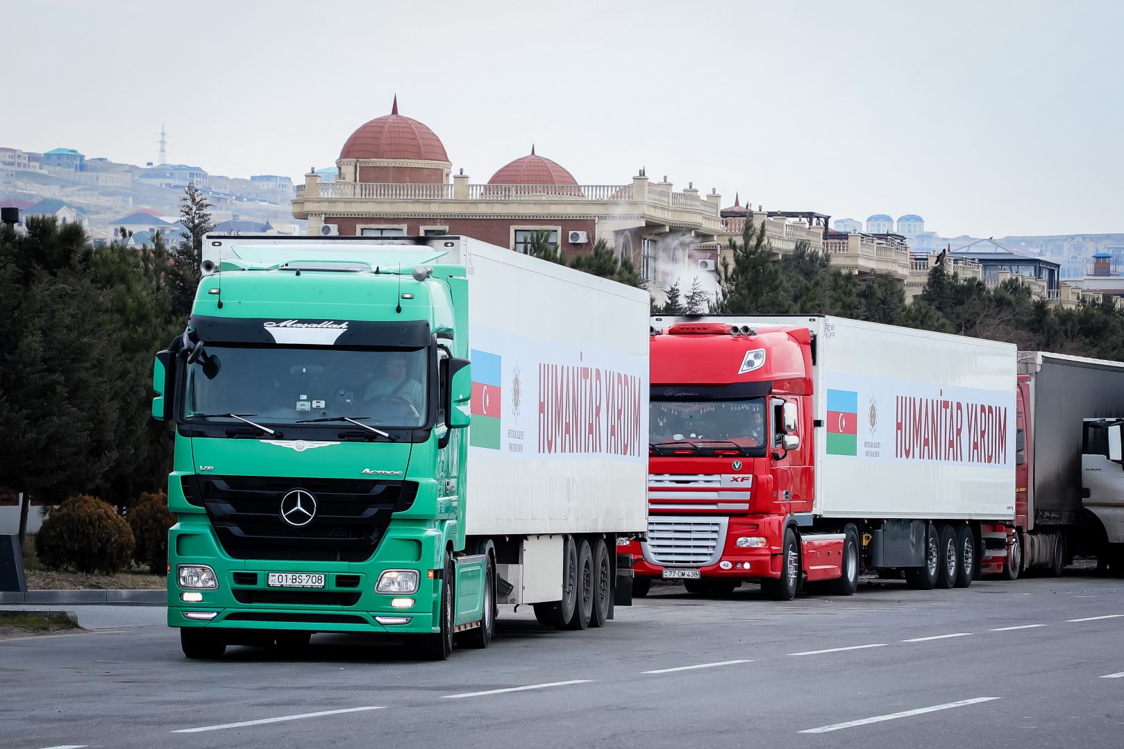 Humanitarian aid collected with support of Heydar Aliyev Foundation sent to quake-hit Türkiye (PHOTO)