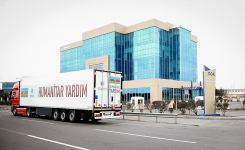 Humanitarian aid collected with support of Heydar Aliyev Foundation sent to quake-hit Türkiye (PHOTO)
