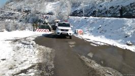 More vehicles of Russian peacekeepers pass freely along Azerbaijan's Lachin-Khankendi road (PHOTO)