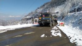 More vehicles of Russian peacekeepers pass freely along Azerbaijan's Lachin-Khankendi road (PHOTO)