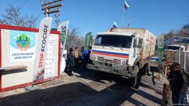 More vehicles of Russian peacekeepers drive freely along Azerbaijan's Lachin-Khankendi road (PHOTO)