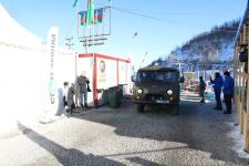 Convoy of Russian peacekeepers drives freely along Azerbaijan's Lachin-Khankendi road (PHOTO)