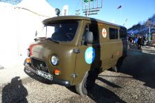 Convoy of Russian peacekeepers drives freely along Azerbaijan's Lachin-Khankendi road (PHOTO)