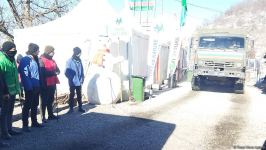 Another convoy of Russian peacekeepers drives freely along Azerbaijan's Lachin-Khankendi road (PHOTO)