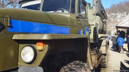 Another convoy of Russian peacekeepers drives freely along Azerbaijan's Lachin-Khankendi road (PHOTO)