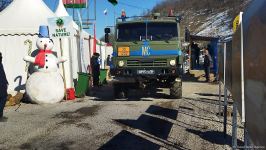 Convoy of Russian peacekeepers moves freely along Azerbaijan's Lachin-Khankendi road (PHOTO)