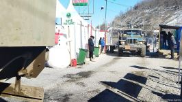 Convoy of Russian peacekeepers moves freely along Azerbaijan's Lachin-Khankendi road (PHOTO)
