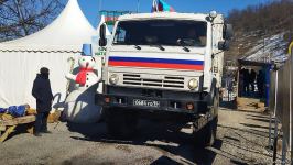 Convoy of Russian peacekeepers moves freely along Azerbaijan's Lachin-Khankendi road (PHOTO)