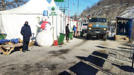 Convoy of Russian peacekeepers moves freely along Azerbaijan's Lachin-Khankendi road (PHOTO)