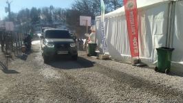 Over dozen supply vehicles of Russian peacekeepers pass freely along Azerbaijan's Lachin-Khankendi road (PHOTO)