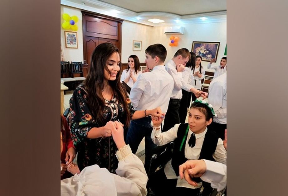 VP of Heydar Aliyev Foundation Leyla Aliyeva visits social service facility for children with disabilities (PHOTO)