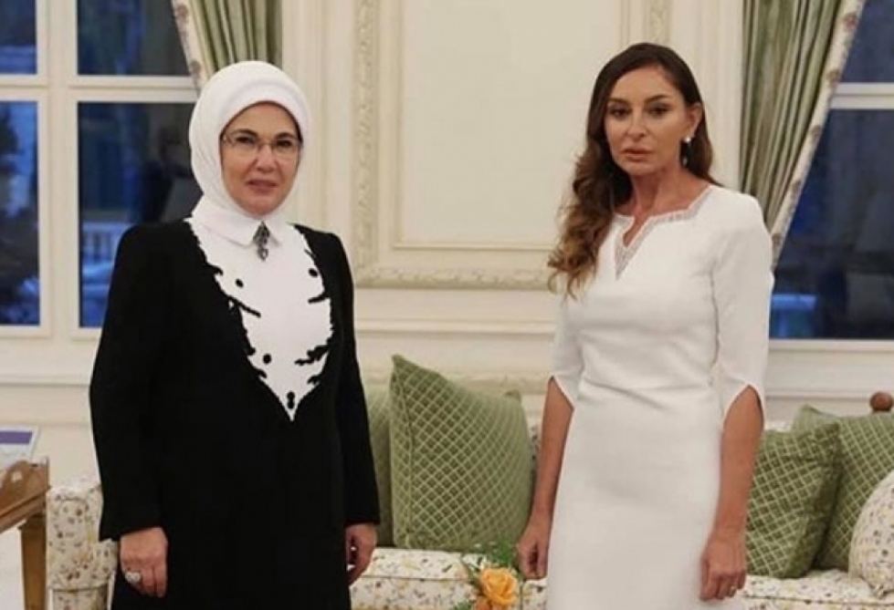 First Lady of Türkiye Emine Erdogan expresses gratitude to First VP Mehriban Aliyeva and Azerbaijan for aid provided to earthquake-hit Türkiye (PHOTO)