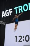 Podium training for Trampoline Gymnastics World Cup participants held in Baku