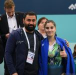 Seljan Makhsudova reaches finals of World Cup in Trampoline Gymnastics in Baku (PHOTO)