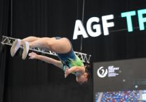 Seljan Makhsudova reaches finals of World Cup in Trampoline Gymnastics in Baku (PHOTO)