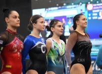 Seljan Makhsudova reaches finals of World Cup in Trampoline Gymnastics in Baku (PHOTO)