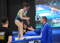 Seljan Makhsudova reaches finals of World Cup in Trampoline Gymnastics in Baku (PHOTO)