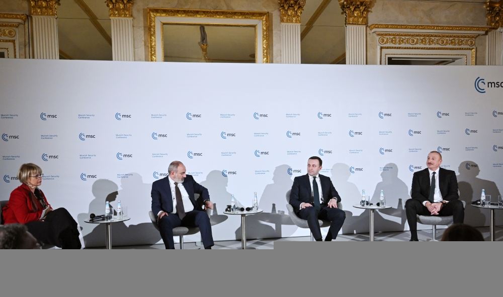 President Ilham Aliyev attends "Moving mountains? Building Security in the South Caucasus" plenary session as part of Munich Security Conference (PHOTO/VIDEO)