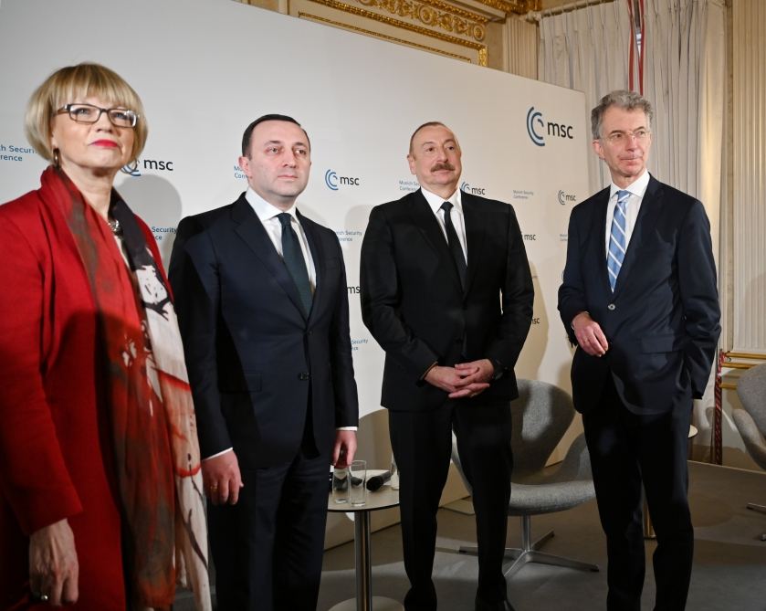 President Ilham Aliyev attends "Moving mountains? Building Security in the South Caucasus" plenary session as part of Munich Security Conference (PHOTO/VIDEO)