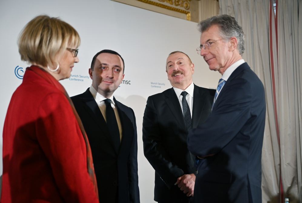 President Ilham Aliyev attends "Moving mountains? Building Security in the South Caucasus" plenary session as part of Munich Security Conference (PHOTO/VIDEO)