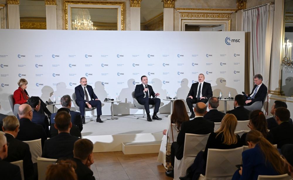 President Ilham Aliyev attends "Moving mountains? Building Security in the South Caucasus" plenary session as part of Munich Security Conference (PHOTO/VIDEO)