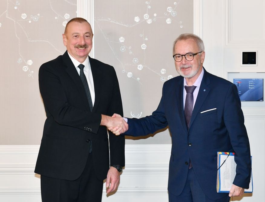 President Ilham Aliyev meets President of European Investment Bank in Munich (PHOTO/VIDEO)