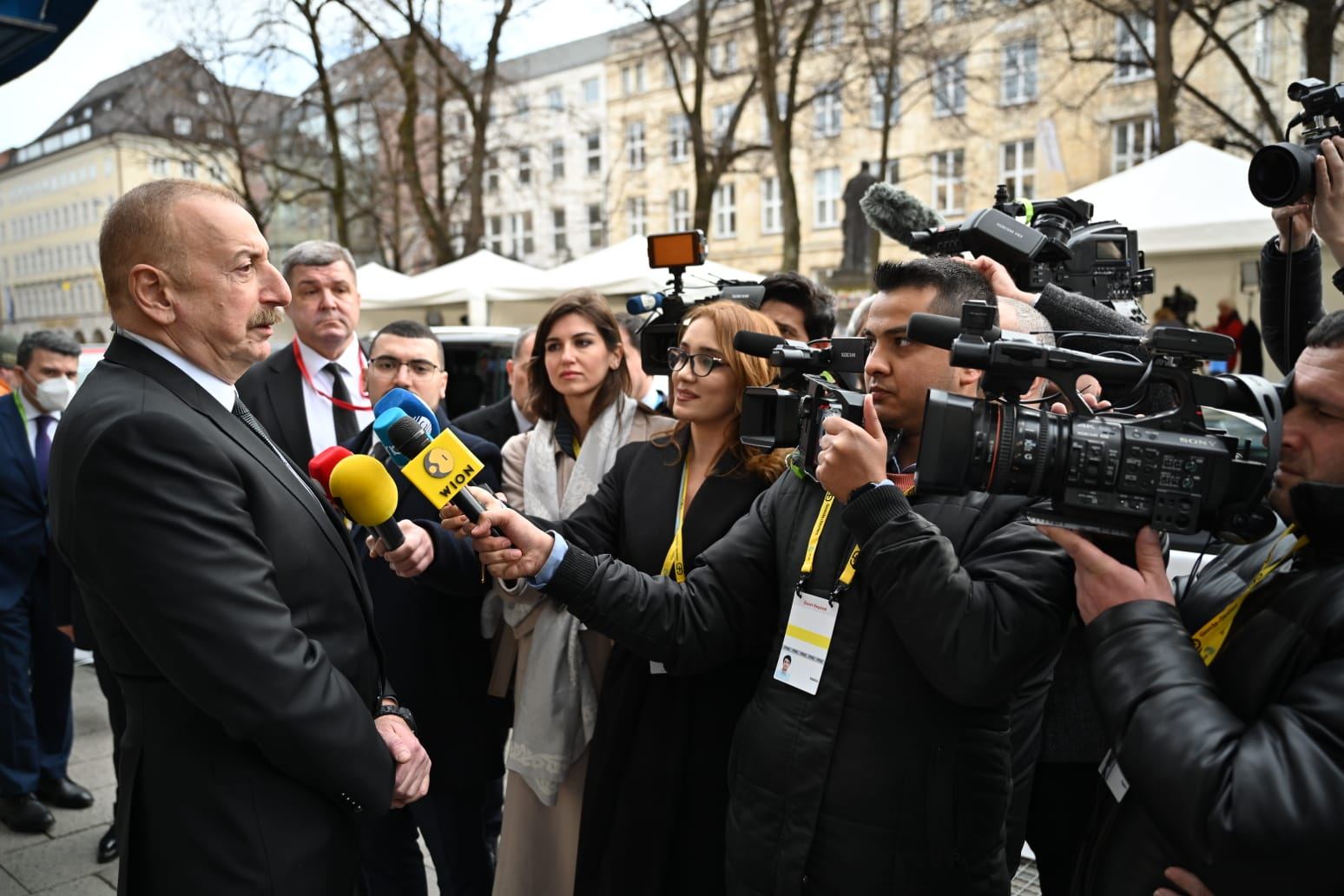 We rightfully demand that the illegal exploitation of our fields be stopped - President Ilham Aliyev