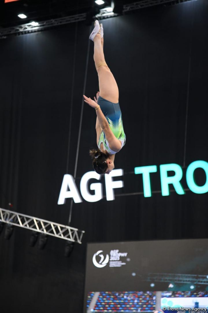 Seljan Makhsudova reaches finals of World Cup in Trampoline Gymnastics in Baku (PHOTO)