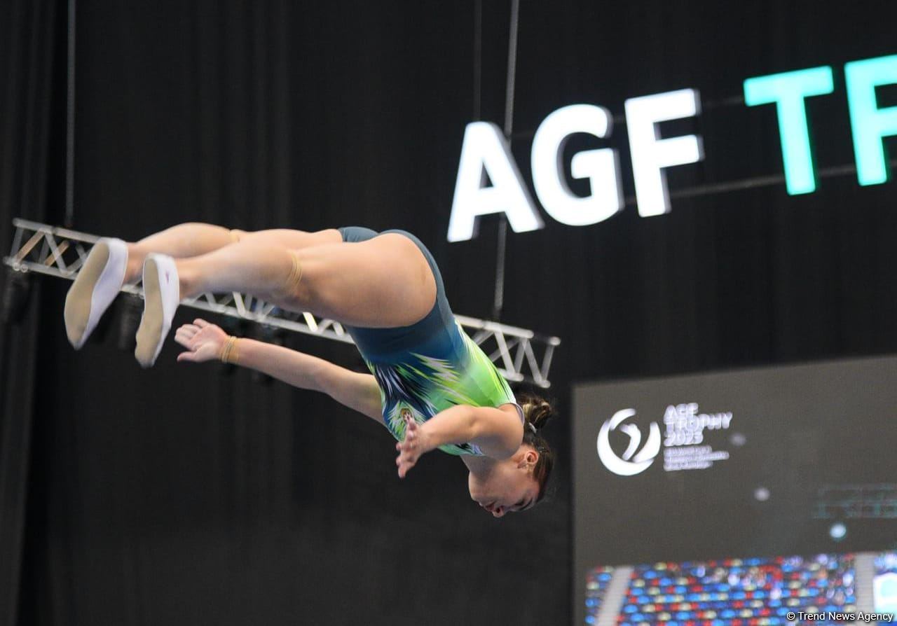 Seljan Makhsudova reaches finals of World Cup in Trampoline Gymnastics in Baku (PHOTO)
