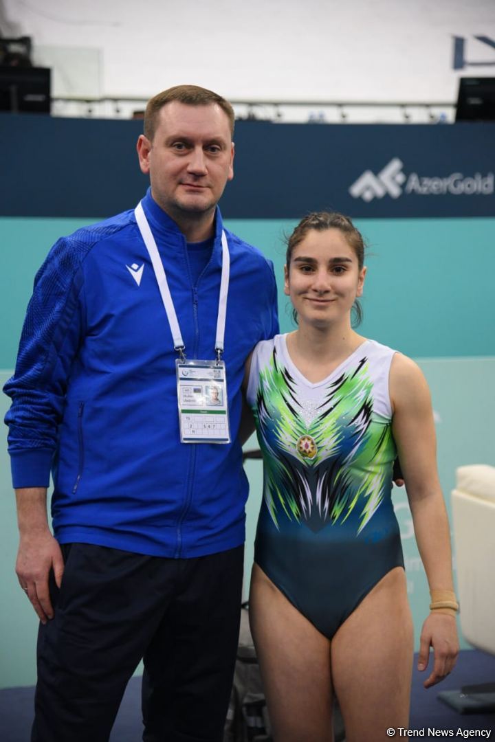 Seljan Makhsudova reaches finals of World Cup in Trampoline Gymnastics in Baku (PHOTO)