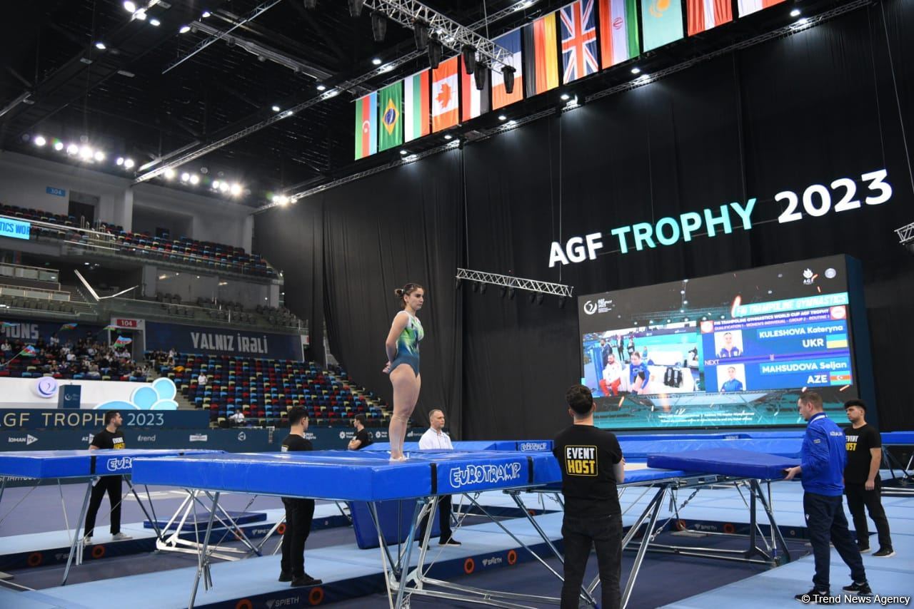 Seljan Makhsudova reaches finals of World Cup in Trampoline Gymnastics in Baku (PHOTO)