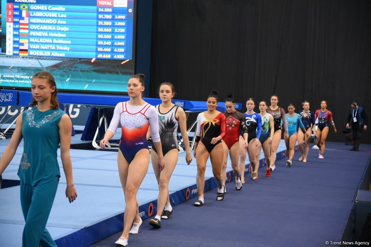 Seljan Makhsudova reaches finals of World Cup in Trampoline Gymnastics in Baku (PHOTO)