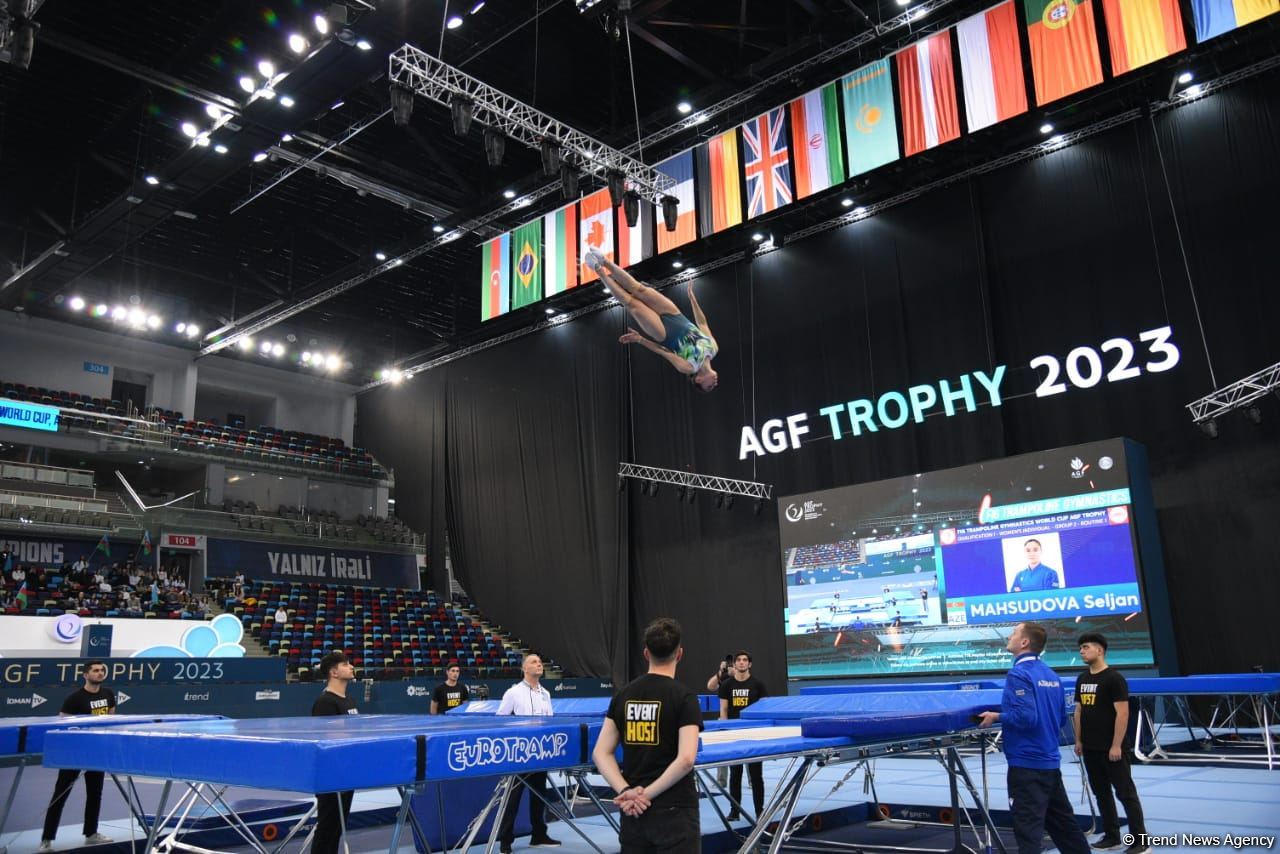 Seljan Makhsudova reaches finals of World Cup in Trampoline Gymnastics in Baku (PHOTO)