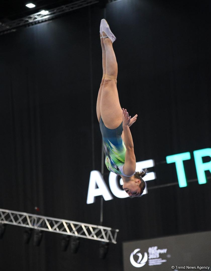 Seljan Makhsudova reaches finals of World Cup in Trampoline Gymnastics in Baku (PHOTO)