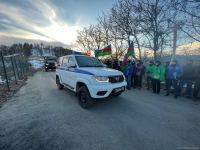 Vehicles of Russian peacekeepers continue moving freely along Azerbaijan's Lachin-Khankendi road (PHOTO)