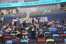 Azerbaijani gymnast Seljan Makhsudova wins bronze medal at Trampoline World Cup (PHOTO)