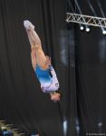 Azerbaijani gymnast Seljan Makhsudova wins bronze medal at Trampoline World Cup (PHOTO)