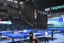 Azerbaijani gymnast Seljan Makhsudova wins bronze medal at Trampoline World Cup (PHOTO)