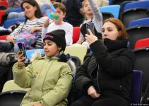 Azerbaijani gymnast Seljan Makhsudova wins bronze medal at Trampoline World Cup (PHOTO)