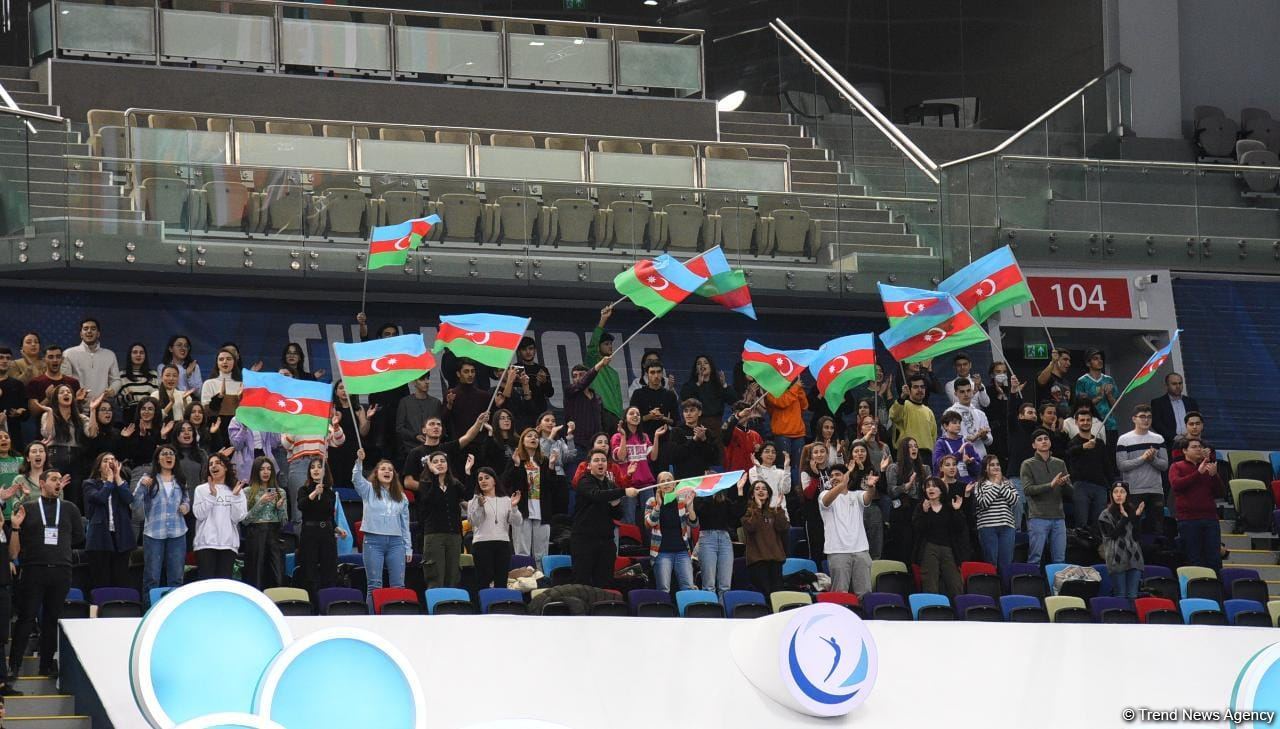 Azerbaijani gymnast Seljan Makhsudova wins bronze medal at Trampoline World Cup (PHOTO)