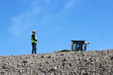 Construction of Azerbaijan's Horadiz-Aghband railway continues (PHOTO)