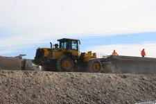 Construction of Azerbaijan's Horadiz-Aghband railway continues (PHOTO)