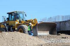 Construction of Azerbaijan's Horadiz-Aghband railway continues (PHOTO)
