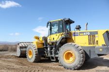 Construction of Azerbaijan's Horadiz-Aghband railway continues (PHOTO)