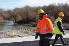 Construction of Azerbaijan's Horadiz-Aghband railway continues (PHOTO)