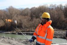 Construction of Azerbaijan's Horadiz-Aghband railway continues (PHOTO)