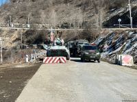 Convoy of Russian peacekeepers moves freely along Azerbaijan's Lachin-Khankendi road (PHOTO)