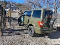 Vehicles of Russian peacekeepers move freely along Azerbaijan's Lachin-Khankendi road (PHOTO)